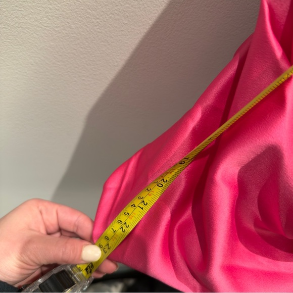 Hot Pink Strapless Bow-knotted Mini Dress Size XS - Picture 14 of 14